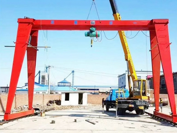 龙门吊安装完成
