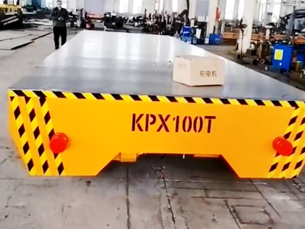 鲁诚重工100吨电动平车